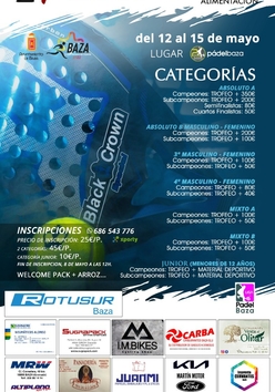 Cartel del torneo